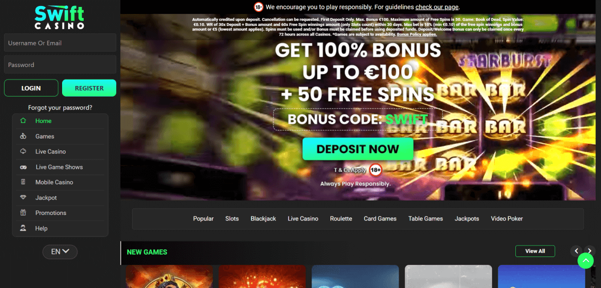Swift Casino DK – Det Ultimative Spiloplevelse 849905145
